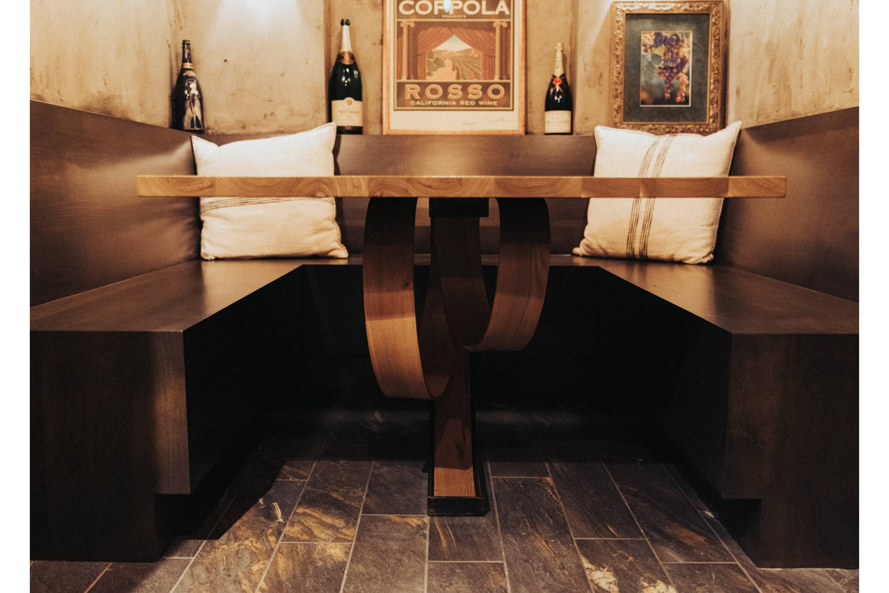 wine room table